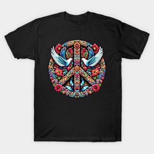 Love and Peace Doves T-Shirt